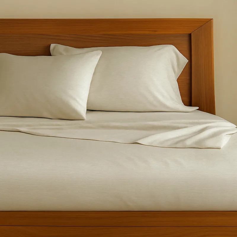 Cozy Bamboo Cotton Pillowcases - Viscose from Bamboo + Cotton - Sand