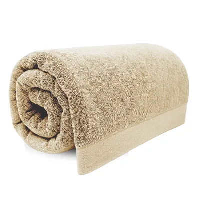 Bamboo Bath Sheet - Viscose from Bamboo + Cotton - Extra Large - Sand
