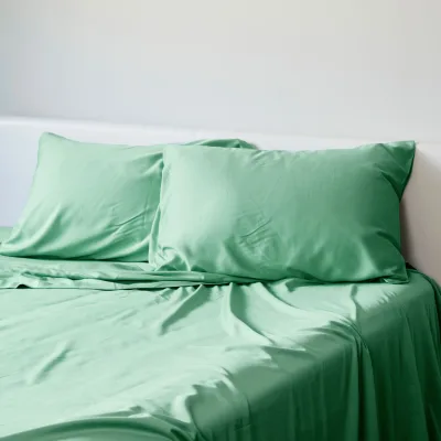 Cooling Bamboo Pillowcases - 100% Viscose from Bamboo – Seaglass