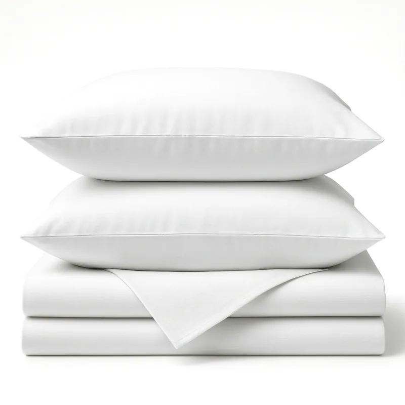 Cozy Bamboo Cotton Sheet Set - Viscose from Bamboo + Cotton - Snow